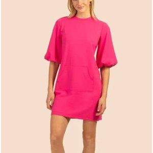 Trina Turk - Neutra Lounge Vacation Relaxed Puff Sleeve Dress (P.S. Pink)
